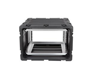 SKB - 3RS Serie - 6U Nicht-Herausnehmbares Shock Rack - Schwarz - 20-Zoll Tief