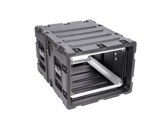 SKB - 3RS Serie - 7U Nicht-Herausnehmbares Shock Rack - Schwarz - 24-Zoll Tief