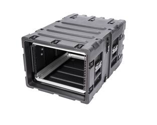SKB - 3RS Serie - 7U Nicht-Herausnehmbares Shock Rack - Schwarz - 24-Zoll Tief