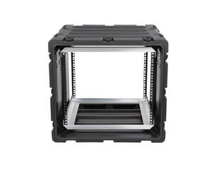SKB - 3RS Serie - 9U Nicht-Herausnehmbares Shock Rack - Schwarz - 20-Zoll Tief