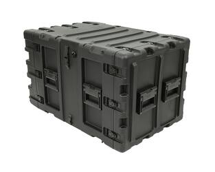 SKB - 3RS Serie - 9U Nicht-Herausnehmbares Shock Rack - Schwarz - 24-Zoll Tief