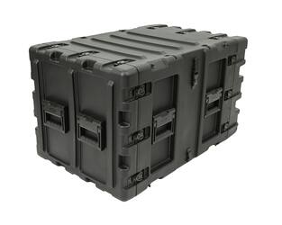 SKB - 3RS Serie - 9U Nicht-Herausnehmbares Shock Rack - Schwarz - 24-Zoll Tief