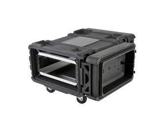 SKB - rSeries - 4U Shock Rack - Schwarz - 28-Zoll Tief - mit Rollen