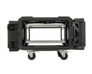 SKB - rSeries - 4U Shock Rack - Schwarz - 30-Zoll Tief - mit Rollen