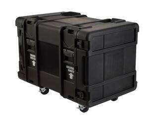 SKB - rSeries - 10U Shock Rack - Schwarz - 30-Zoll Tief - mit Rollen