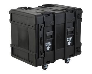SKB - rSeries - 12U Shock Rack - Schwarz - 24-Zoll Tief - mit Rollen