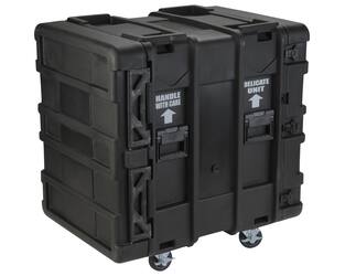 SKB - rSeries - 14U Shock Rack - Schwarz - 24-Zoll Tief - mit Rollen