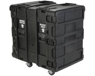 SKB - rSeries - 14U Shock Rack - Schwarz - 24-Zoll Tief - mit Rollen