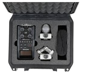 SKB - iSeries 0907-4 - Wasserdichter Koffer - Schwarz - Zoom H6 Recorder Einlage