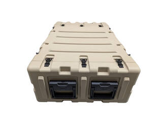 SKB - 3RR Serie - 3U Herausnehmbares Shock Rack - Beige - 24-Zoll Tief