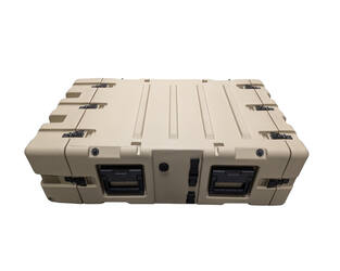SKB - 3RR Serie - 3U Herausnehmbares Shock Rack - Beige - 24-Zoll Tief