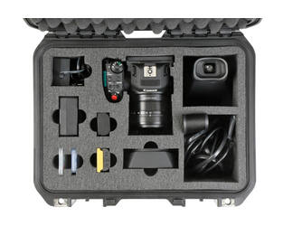 SKB – iSeries – Wasserdichter Koffer – Schwarz – Canon XC10-Einlage