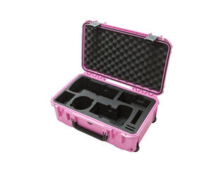 SKB – iSeries – Wasserdichter Koffer – Rosa – Einlage für zwei DSLRs und zwei Objektive