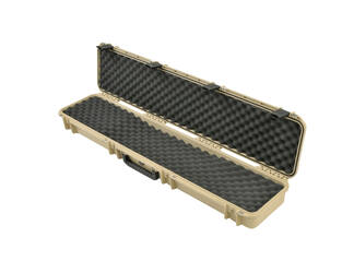 SKB – iSeries 4909 – Wasserdichter Koffer – Beige – Einfach-Einlage für Gewehre