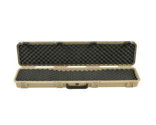 SKB – iSeries 4909 – Wasserdichter Koffer – Beige – Einfach-Einlage für Gewehre