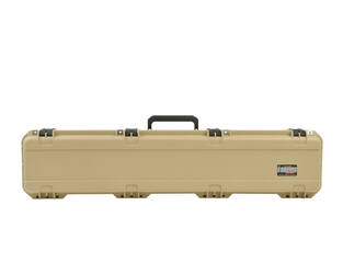 SKB – iSeries 4909 – Wasserdichter Koffer – Beige – Einfach-Einlage für Gewehre