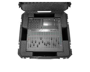 SKB - iSeries 2222-12 - Wasserdichter Koffer - Schwarz - Allen & Heath Qu-5 / Qu-5D Inlay